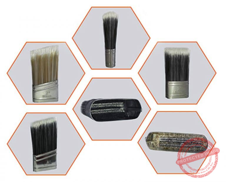Automatic Brush Metal Ferrule and Bristle Assembling Machine Paint