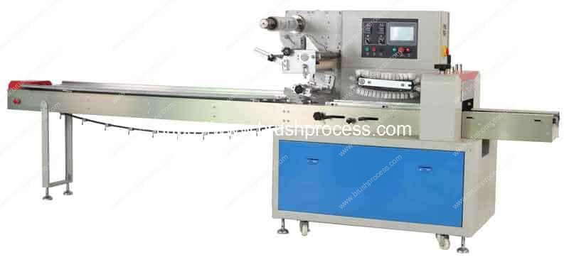 Automatic Paint Roller Brush Head Wrapping Packing Machine