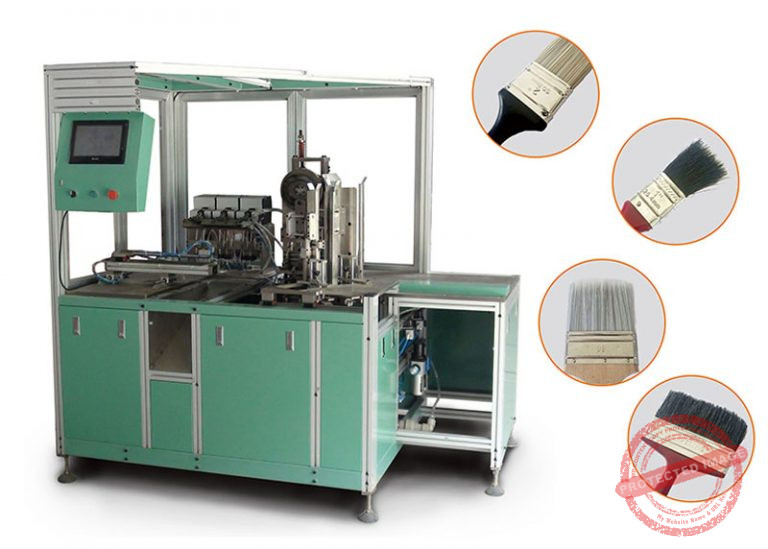 Automatic Paint Brush Wooden Handle Installing and Nailing Machine