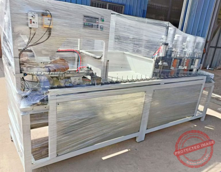 Semi-Automatic Mini Roller Brush Caps Inserting and Combing Machine ...