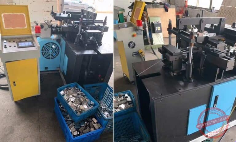 Pneumatic Brush Metal Ferrule Making Machine - Paint Brush Making ...