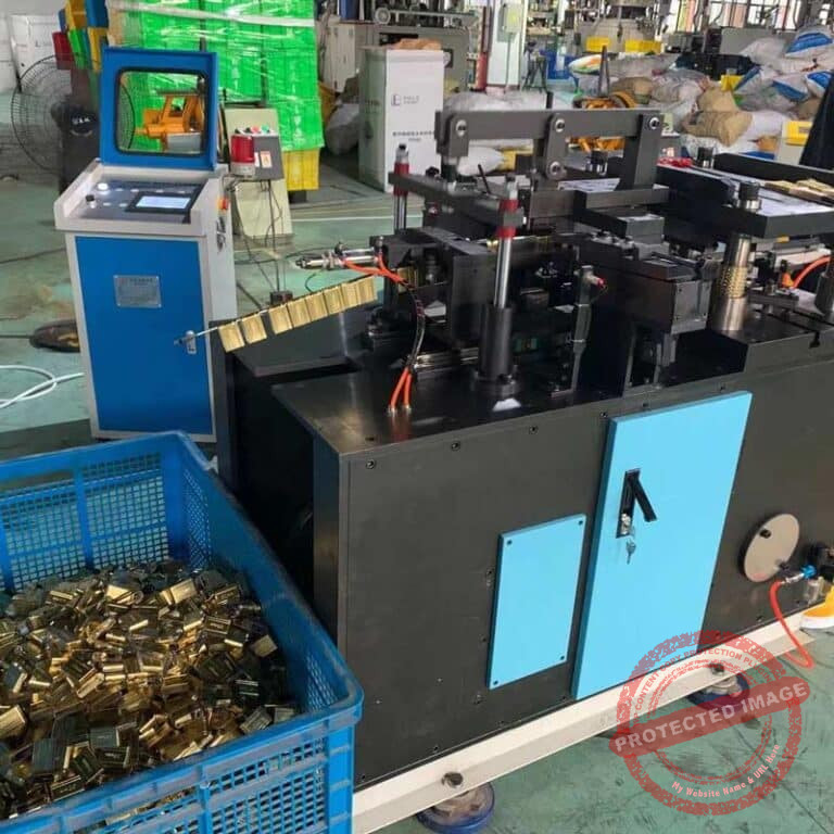 Pneumatic Brush Metal Ferrule Making Machine Paint Brush Making