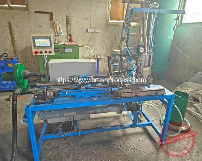 Automatic Straw Cleaner Full Automatic Straw Clean Brush Making Machine - Paint Brush Making ...