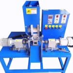 Automatic Makeup Brush Handle Round Head Forming and Hole Drilling Machine