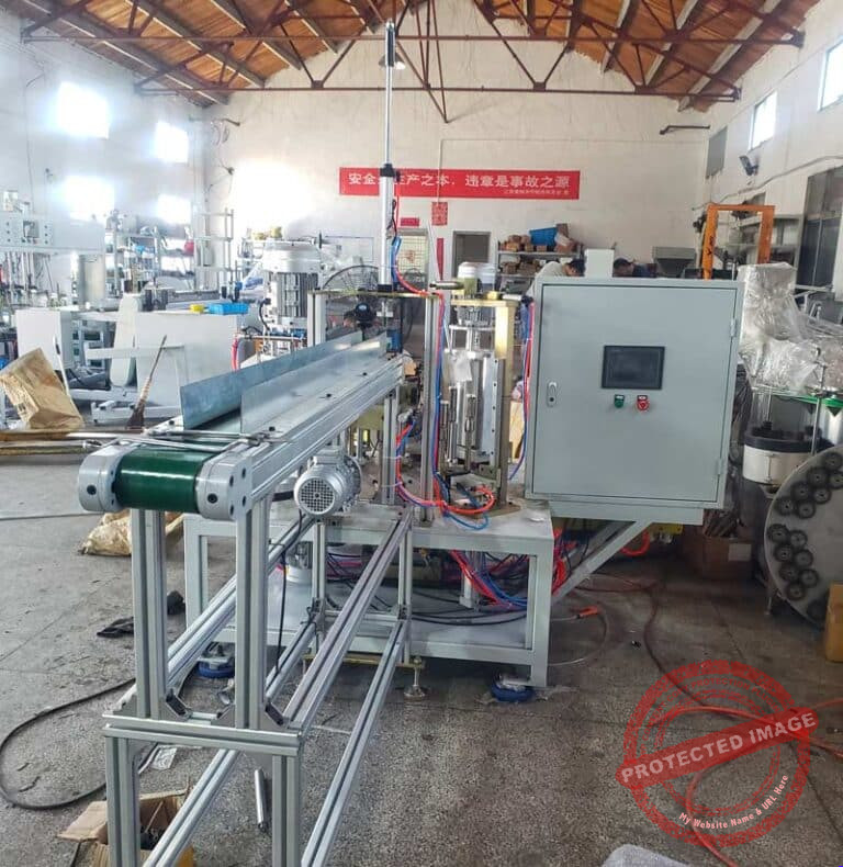 Automatic Paint Roller Brush Chamfering Combing Machine - Paint Brush ...