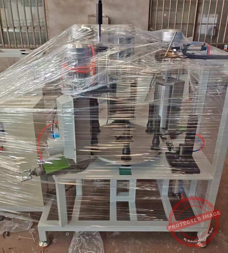 Automatic Paint Roller Brush Combing Machine - Paint Brush Making ...