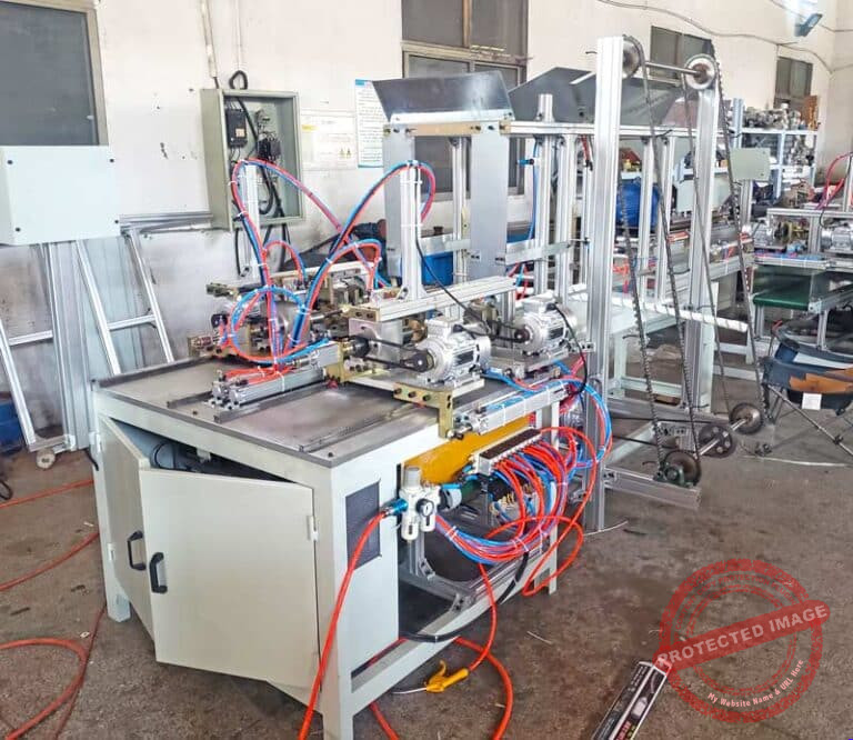 Double Station Paint Roller Brush Feeding Cutting Machine - Paint Brush ...