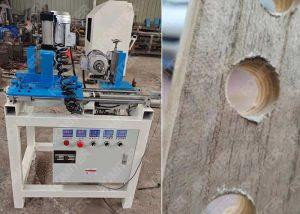 Automatic Broom Wooden Head Hole Drilling and Thread Making Machine Automatic Broom Wooden Head Hole Drilling and Thread Making Machine