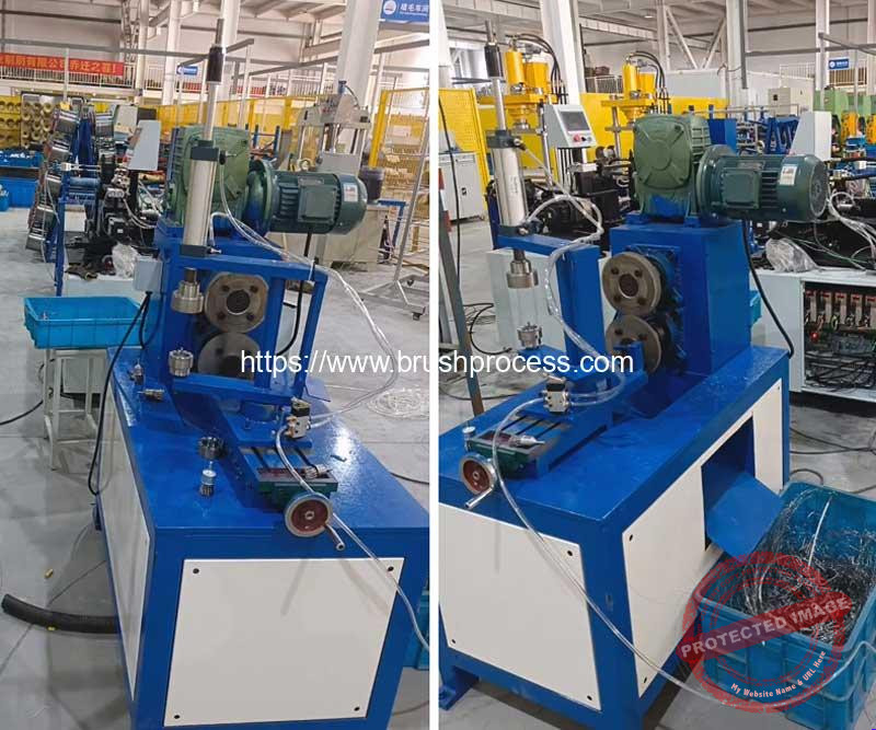 Automatic Steel Wire Flat Wheel Brush Trimming Machine 2 Automatic-Steel-Wire-Flat-Wheel-Brush-Trimming-Machine